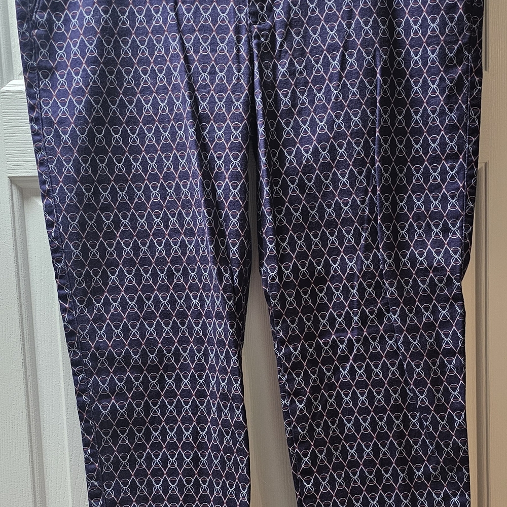 Misses Geometric Patterned Pants
